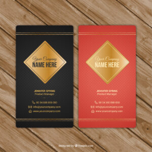 Premium business cards